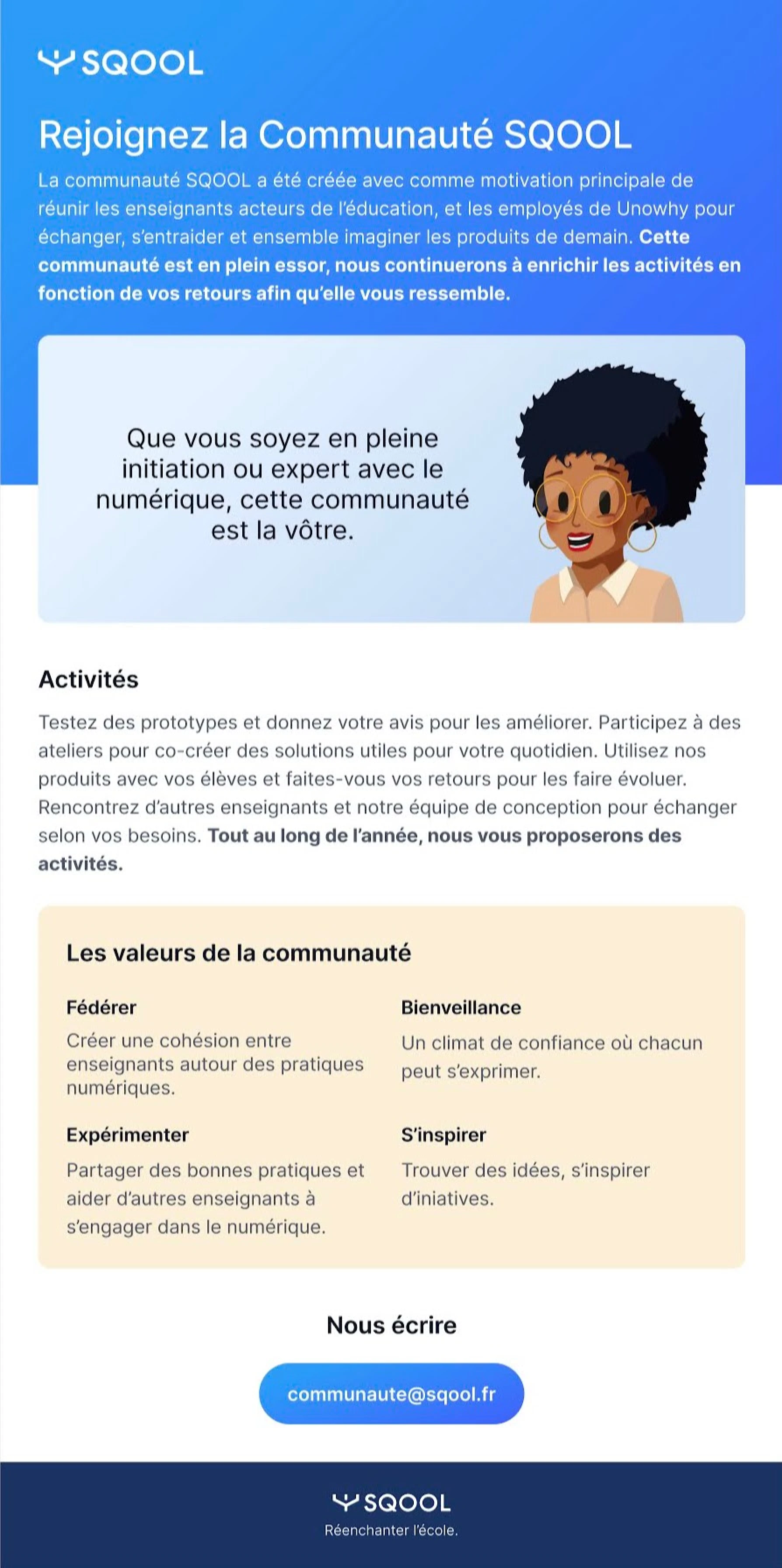 Page Communauté